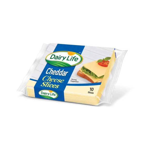DAIRY LIFE CHEDDAR CHEESE SLICES 200GM
