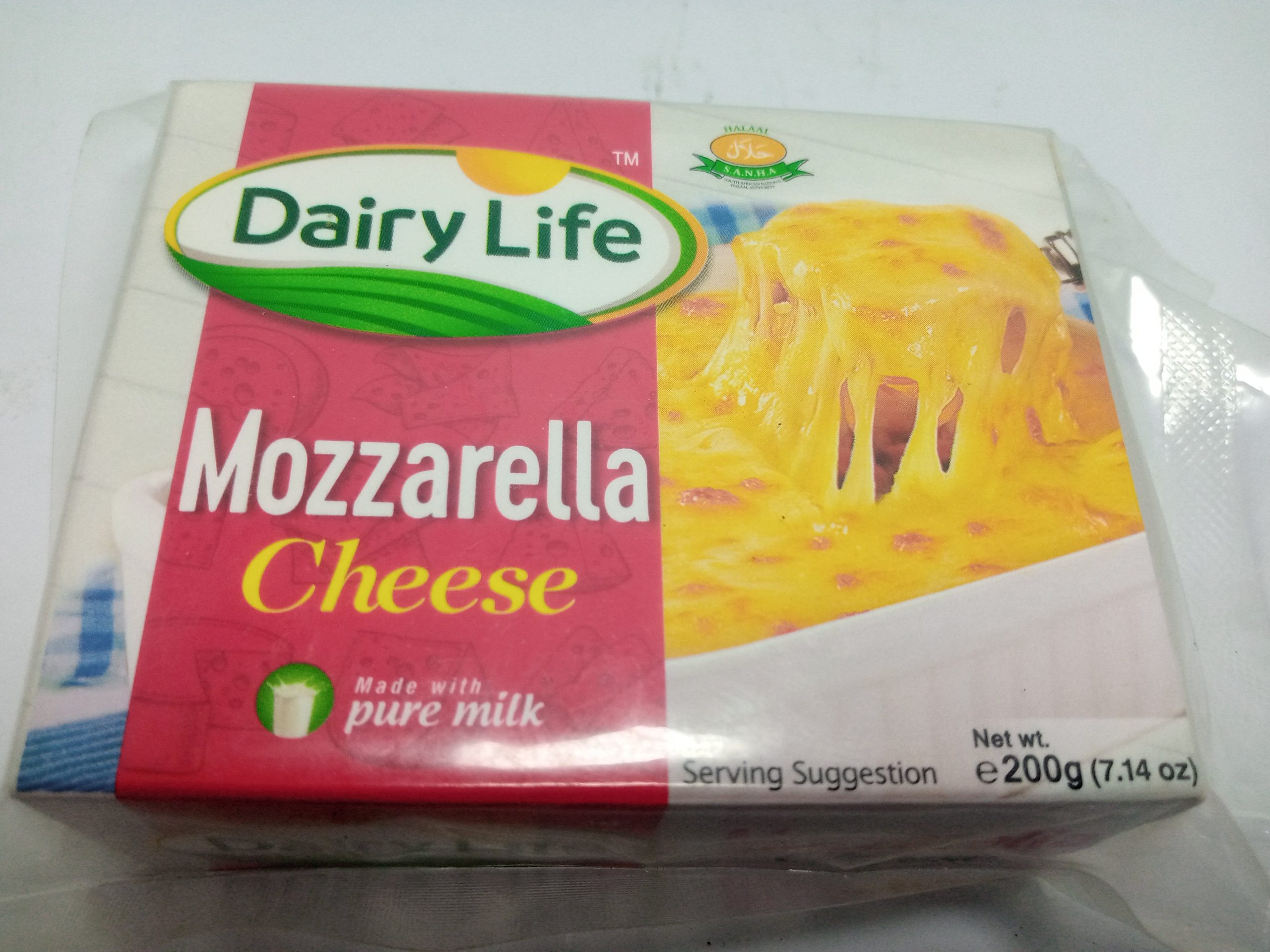 DAIRY LIFE MOZZARELLA CHEESE 200 DAIRY LIFE MOZZARELLA CHEESE 200GM - Image 1