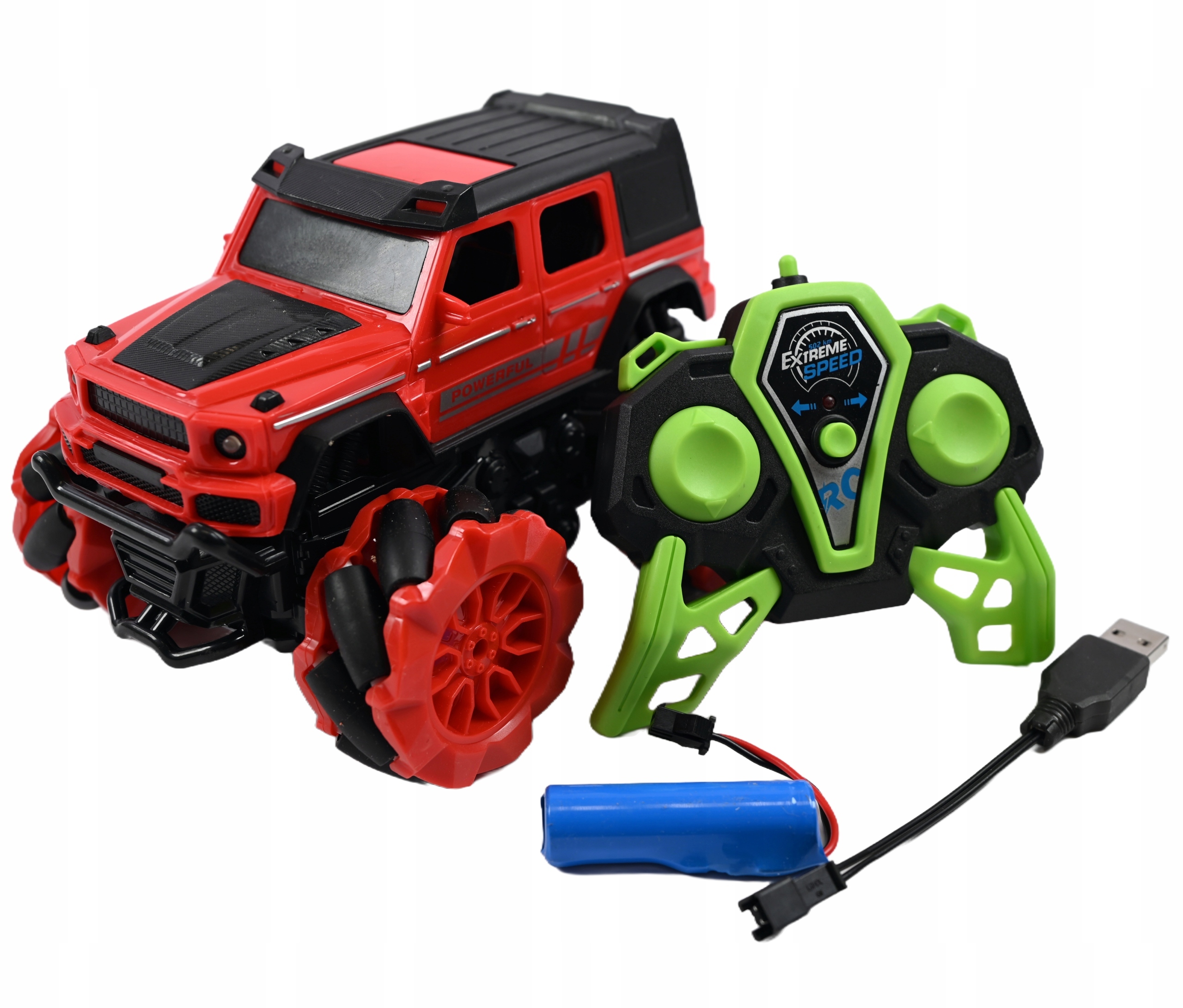 DALKOVE-OVLADANY-MONSTER-TRUCK-NA-DALKOVE-OVLADANI-RC-TERENNI-AUTO-DRIFT STUNT OFF ROAD VEHICLE - Image 1
