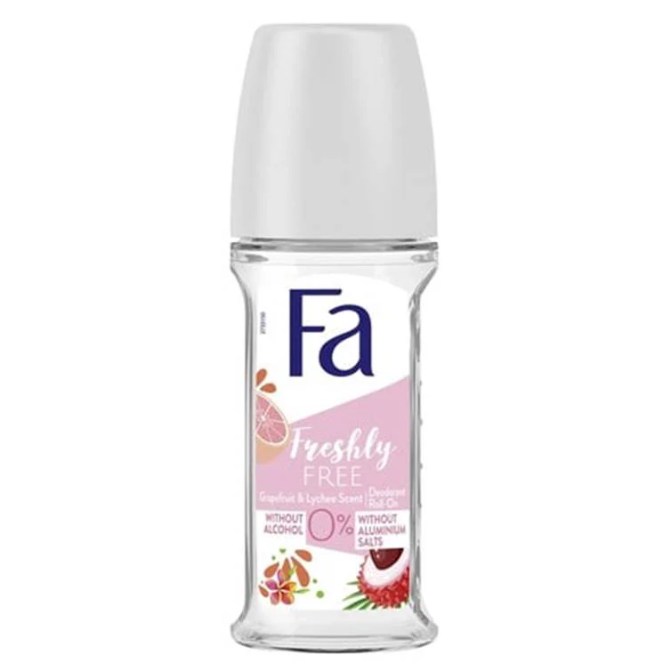 FA ROLL ON LYCH FA ROLL ON FRESHLY FREE LYCHEE 50ML - Image 1