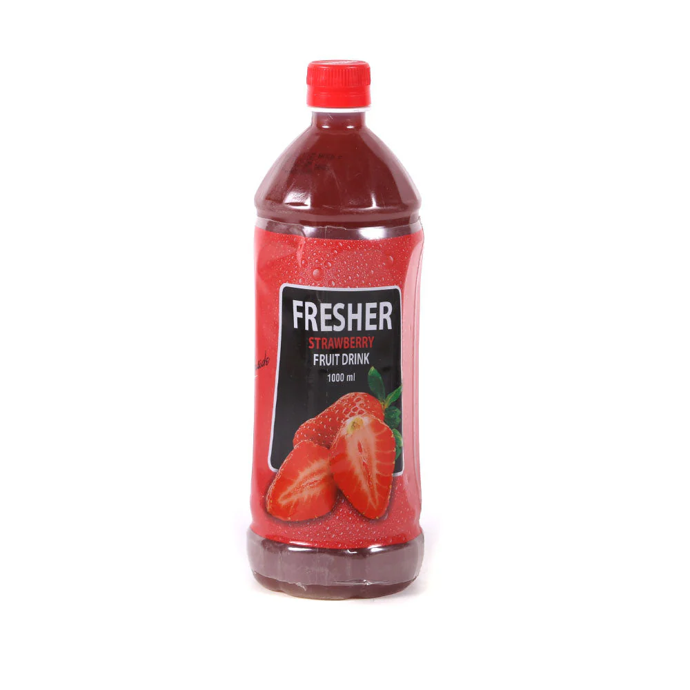 FRESHER JUICE STRAW FRESHER JUICE STRAWBERRY 500ML - Image 1