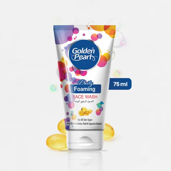 GOLDEN PEARL DAILY FOAMING FACE WASH 75ML