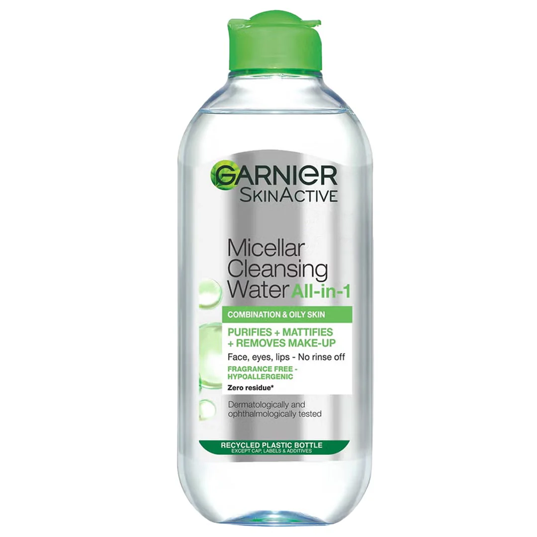 Garnier_Micellar_Cleansing_Water_All_in_1_Combination_Oily_Skin_400ml GARNIER MICELLAR ALL IN ONE 400 ML - Image 1