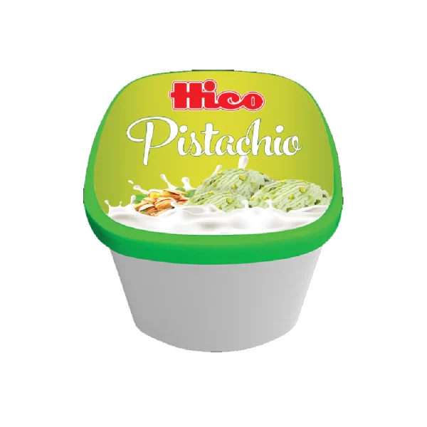 HICO ICE CREAM BUCKET PISTACHIO 1.5LTR
