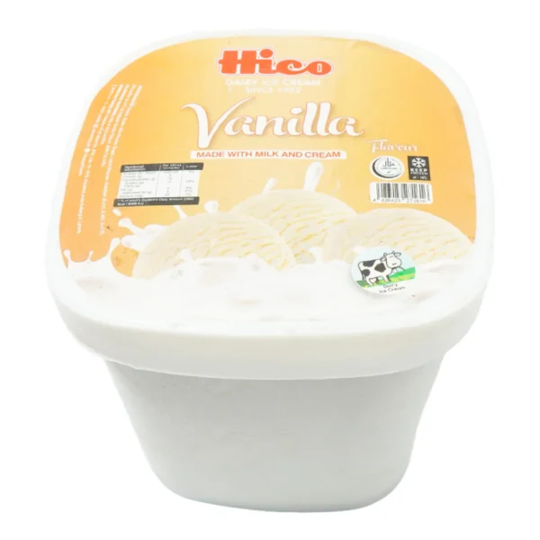 HICO ICE CREAM BUCKET VANILLA 1.5LTR