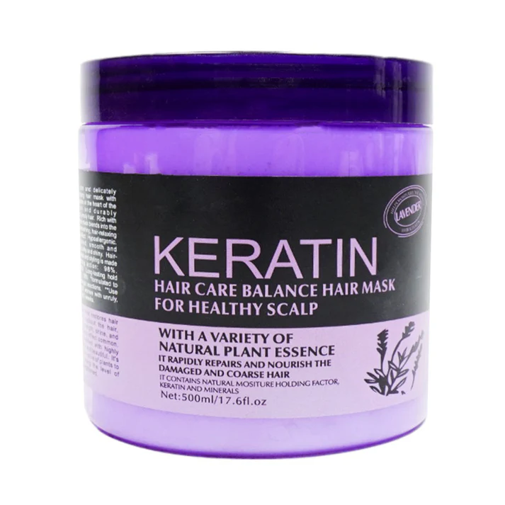 KERATIN KERATIN HAIR MASK NATURAL PLANT 500ML - Image 1