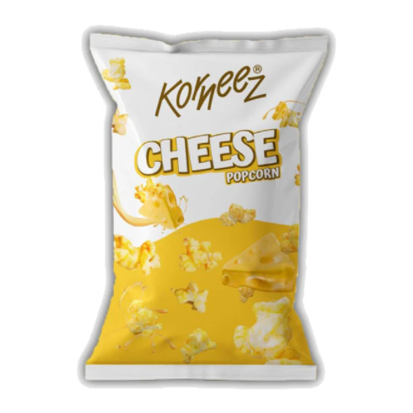 KORNEEZ CHEESE POPCORN 50GM KORNEEZ CHEESE POPCORN 50GM - Image 1