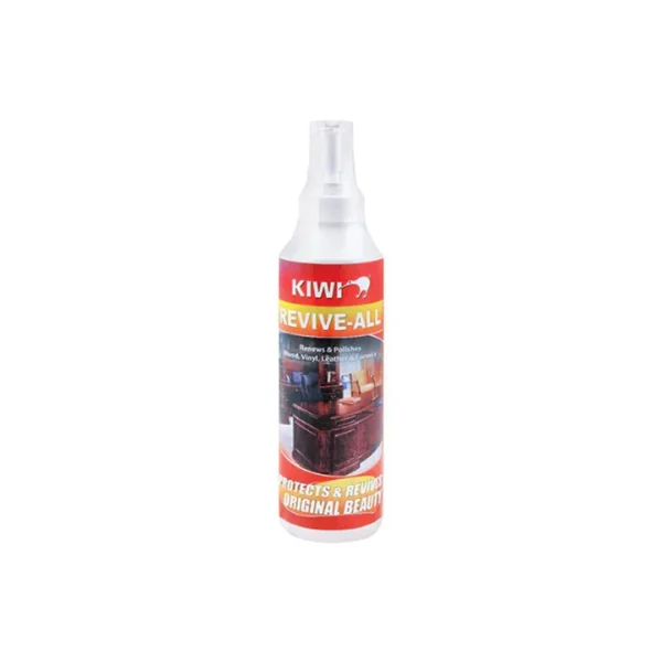 KIWI REVIVE WOOD VINYL,LEATHER &FORMICA SPRAY 250ML