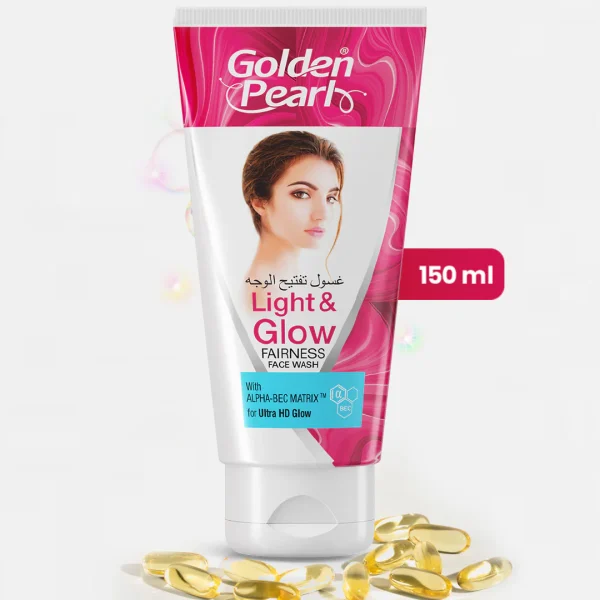 GOLDEN PEARL LIGHT &GLOW FACE WASH 150ML