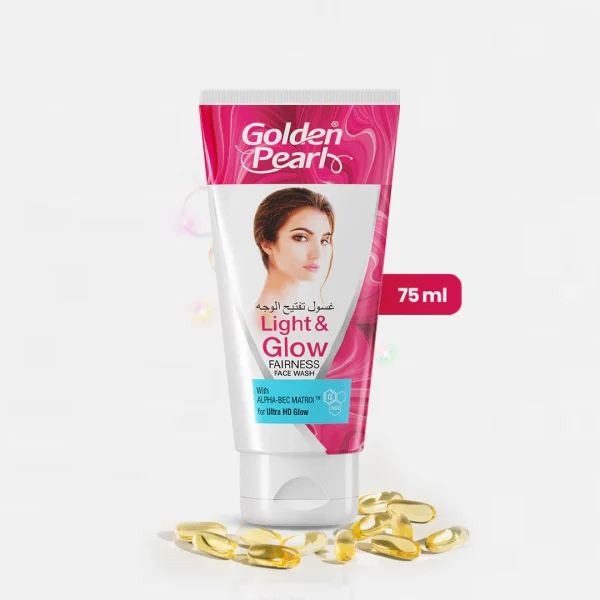 GOLDEN PEARL LIGHT &GLOW FACE WASH 75ML