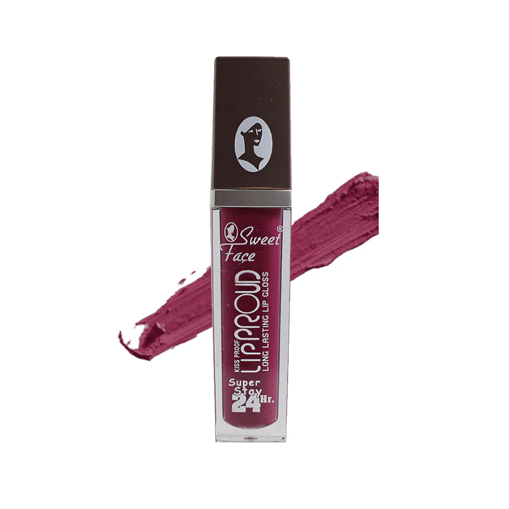 Lip-Proud-Lip-Gloss-_Shade-10 SWEET FACE 10 LIP PROUD LONG LASTING LIPSTICK - Image 1