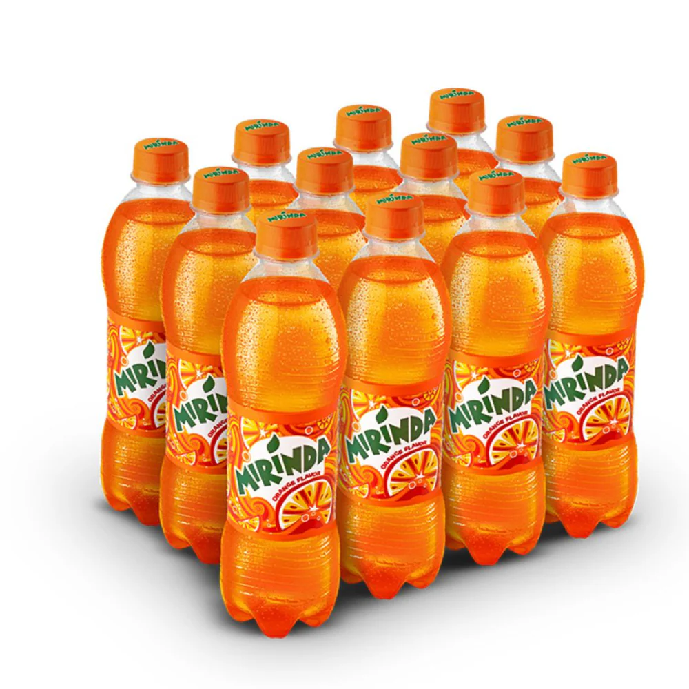 MIRINDA PET 500 MIRINDA ORANGE PET 12X500ML - Image 1