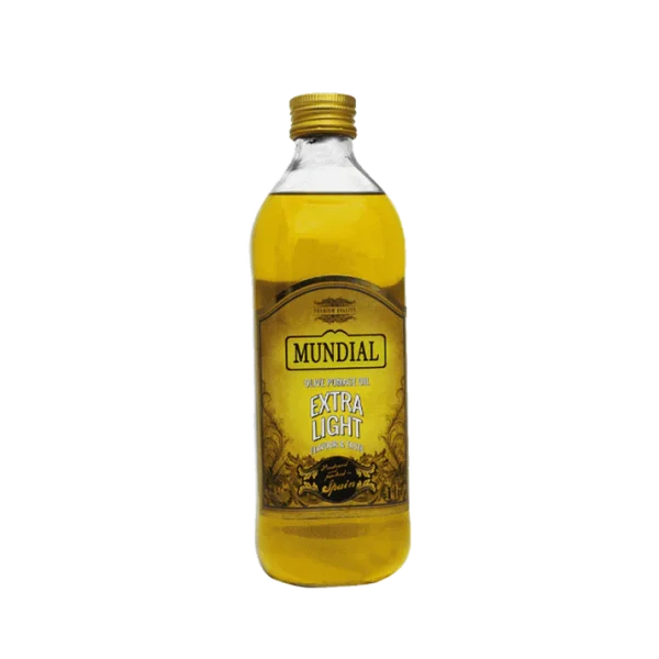MUNDIAL OLIVE OIL EXTRA LIGHT 1LTR