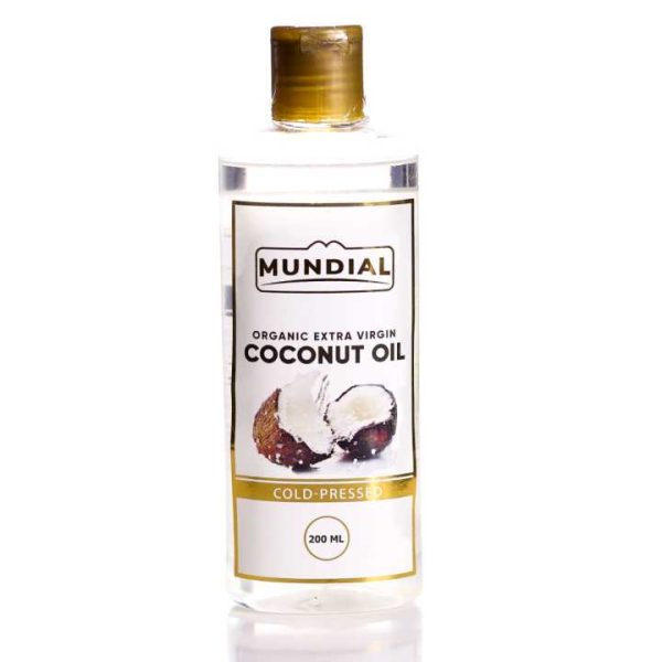MUNDIAL EXTRA VIRGIN COCONUT OIL 200ML