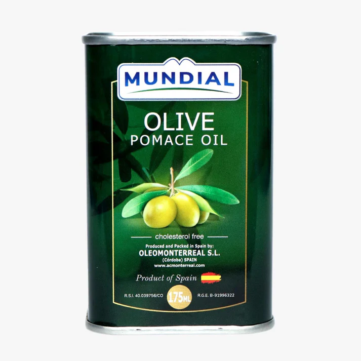 MUNDIAL POMACE OIL TIN 175 MUNDIAL POMACE OIL TIN 175ML - Image 1