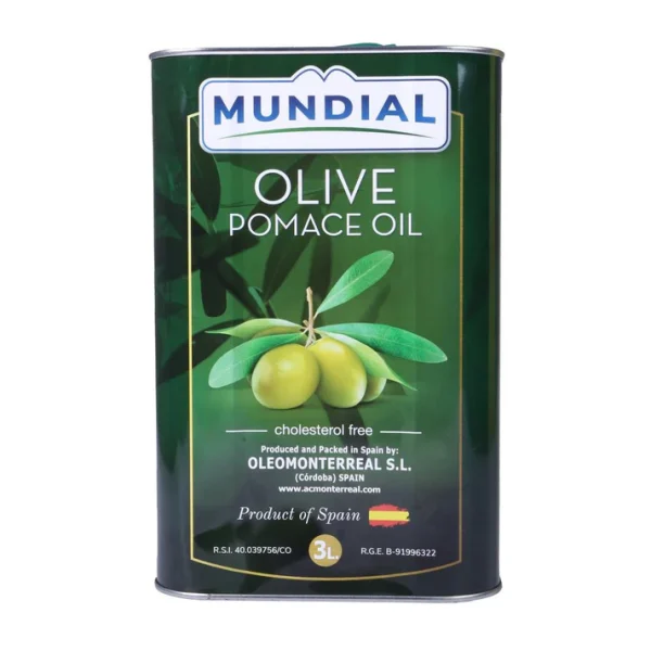MUNDIAL POMACE OIL TIN 3LTR