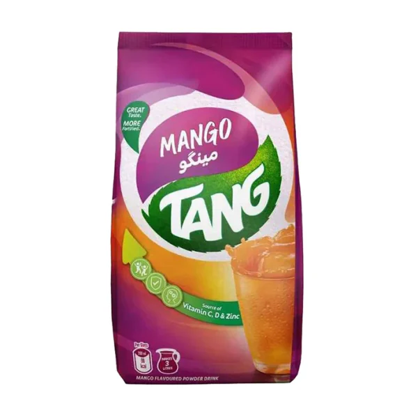 TANG INSTANT POWDER MANGO POUCH 375 GM
