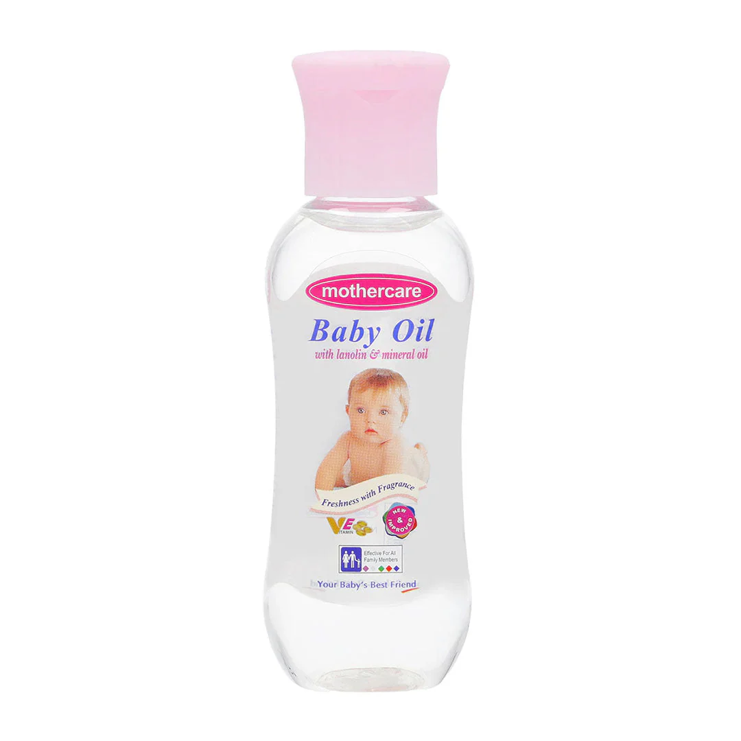 Mothercare_Baby_Oil_Medium_120ml MOTHER CARE BABY OIL FRESHNESS WITH FRAGRANCE 65ML - Image 1