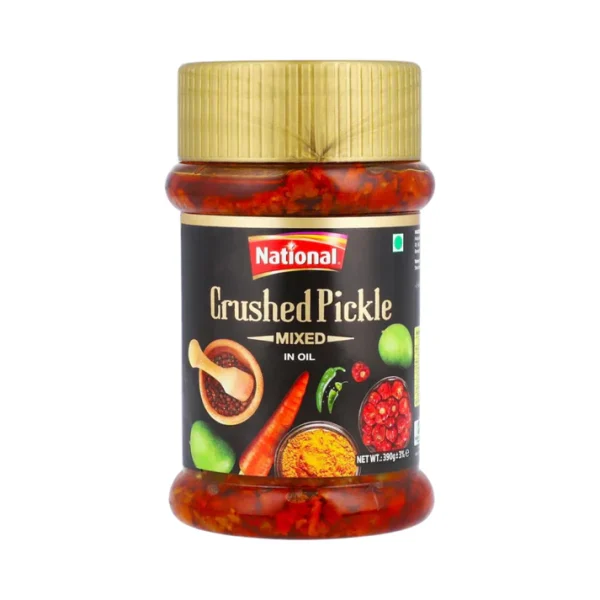 NATIONAL CRUSHED PICKLE MIXED 390GM
