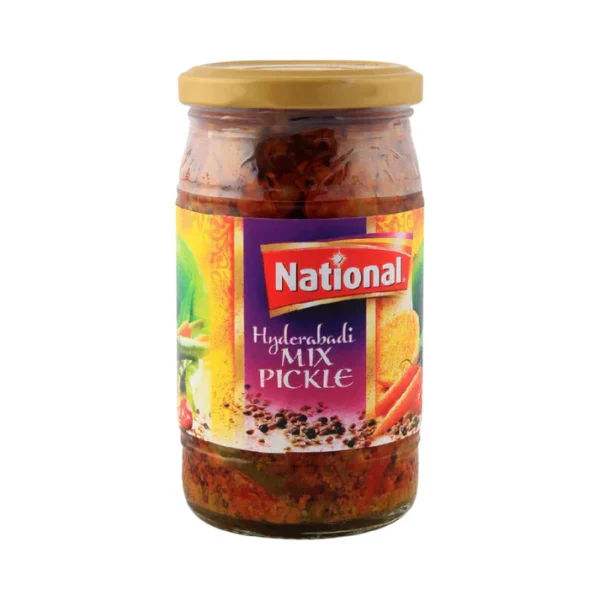 NATIONAL PICKLE MIXED HYDERABADI 320GM