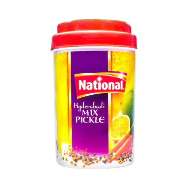 NATIONAL PICKLE MIXED HYDERABADI 900GM