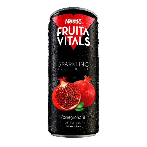 NESTLE FRUITA VITALS TIN POMEGRANATE 240ML