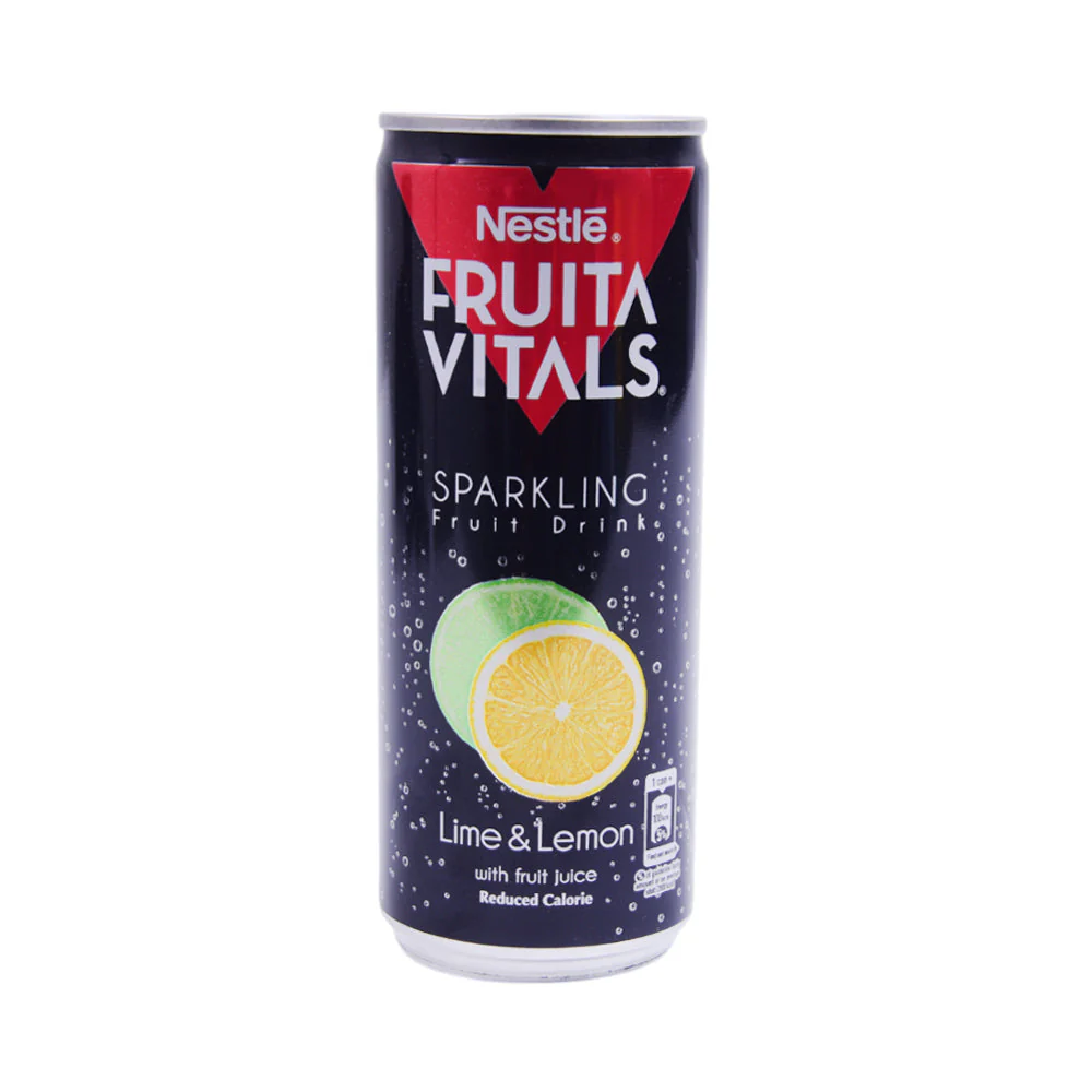 NESTLE FV TIN LEMON NESTLE FRUITA VITALS TIN LIME LEMON 250ML - Image 1