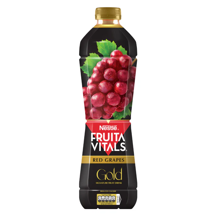 NESTLE JUICE FRUITA VITALS RED GRAPES FROM SPAIN BOTTLE 1LTR NESTLE JUICE FRUITA VITALS RED GRAPES FROM SPAIN BOTTLE 1LTR - Image 1