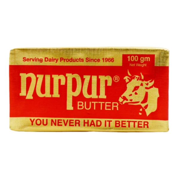 NUR PUR SALTED BUTTER 100GM