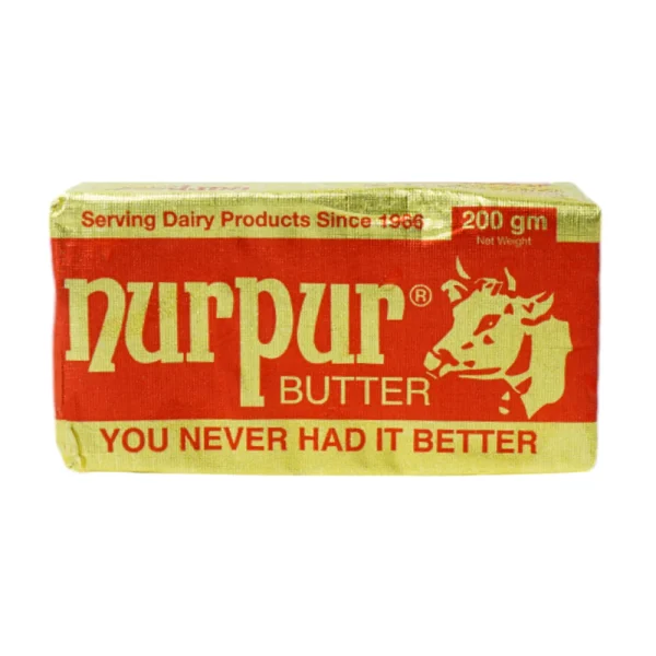 NUR PUR SALTED BUTTER 200GM