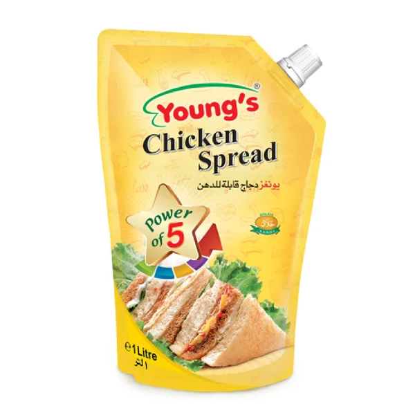 YOUNGS CHICKEN SPREAD 1 LTR POUCH