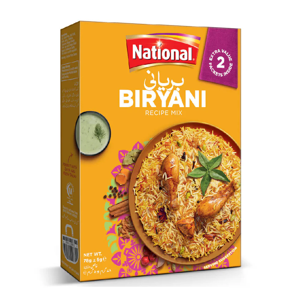 NewProject-2023-10-28T111605.450 NATIONAL MASALA BIRYANI DOUBLE PACK - Image 1