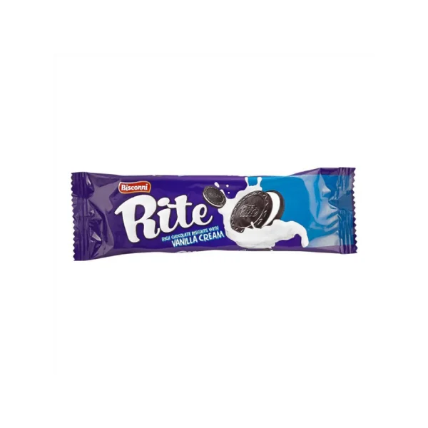 BISCONNI RITE CHOCOLATE & VANILLA BUSCUITE 42 GM