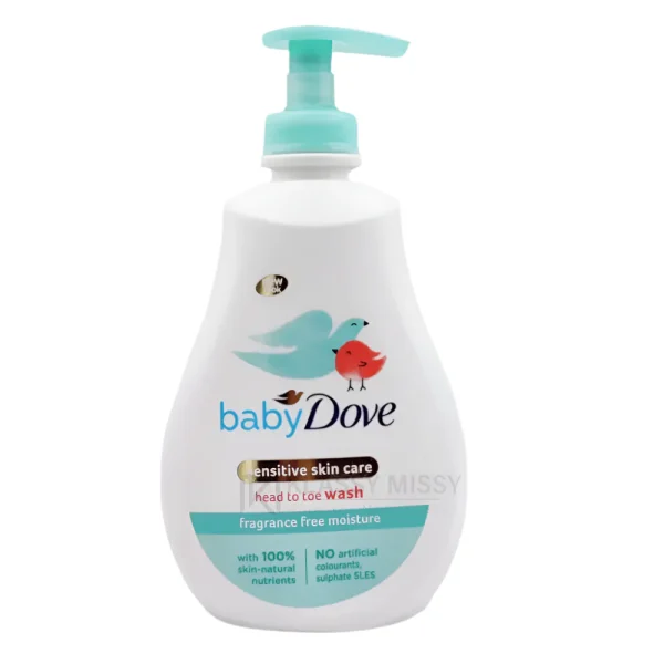 DOVE BABY HEAD TO TOE WASH SENSITIVE MOISTURE 400 ML
