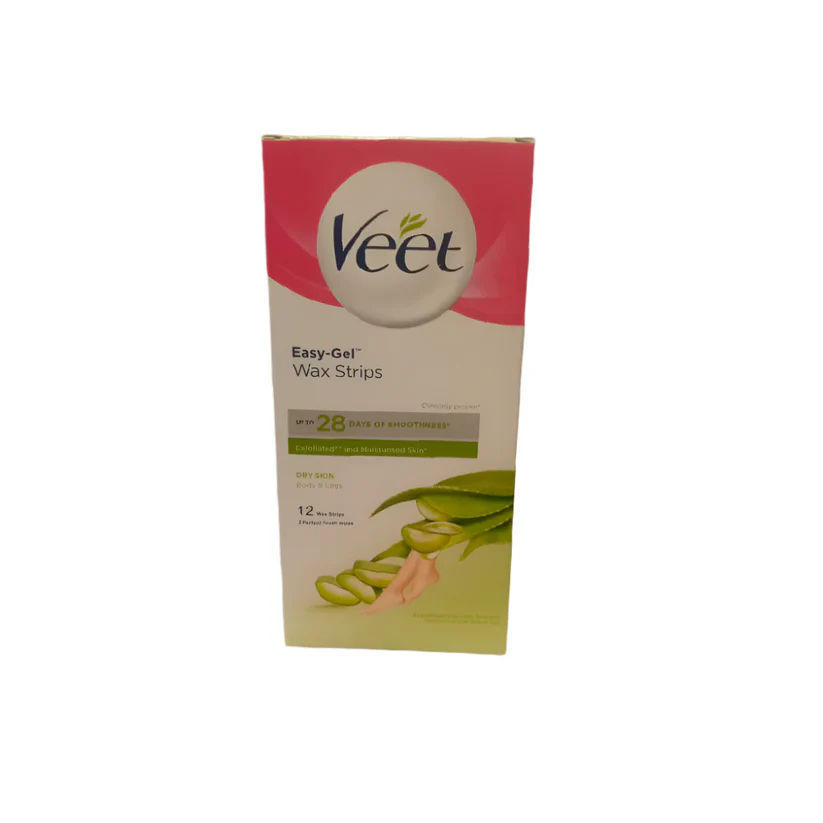 NewProject-2024-10-18T120756.931 VEET HAIR REMOVER WAX STRIPS DRY SKIN 12 PCS - Image 1