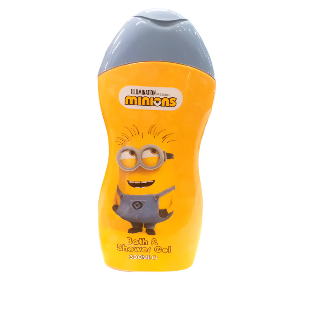 NewProject-2024-11-08T143345.124 MINIONS KIDS BATH & SHOWER GEL CHERRY ACENT 300 ML - Image 1