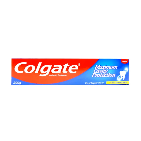 COLGATE TOOTH PASTE MAXIMUM CAVITY PROTECTION 200 GM