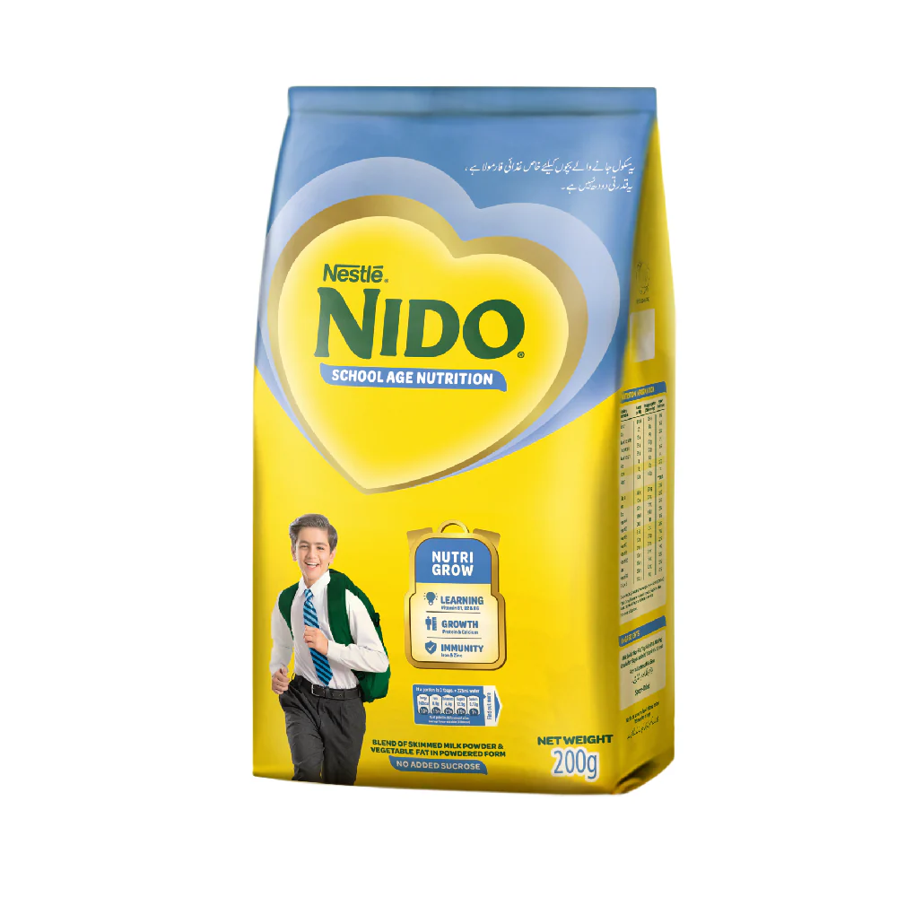 NewProject-2025-06-11T100710.130 NESTLE NIDO FORTI GROW MILK POWDER 200 GM - Image 1