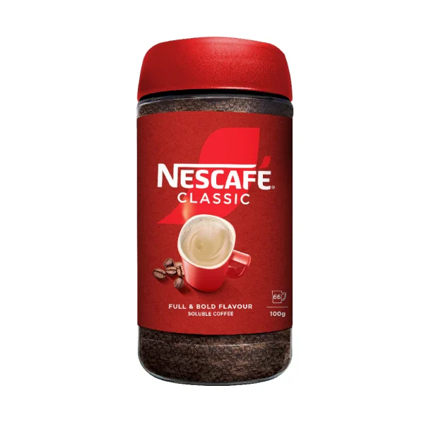 NESCAFE COFFEE CLASSIC ARABICAS ROBUSTA 100 GM BASIC