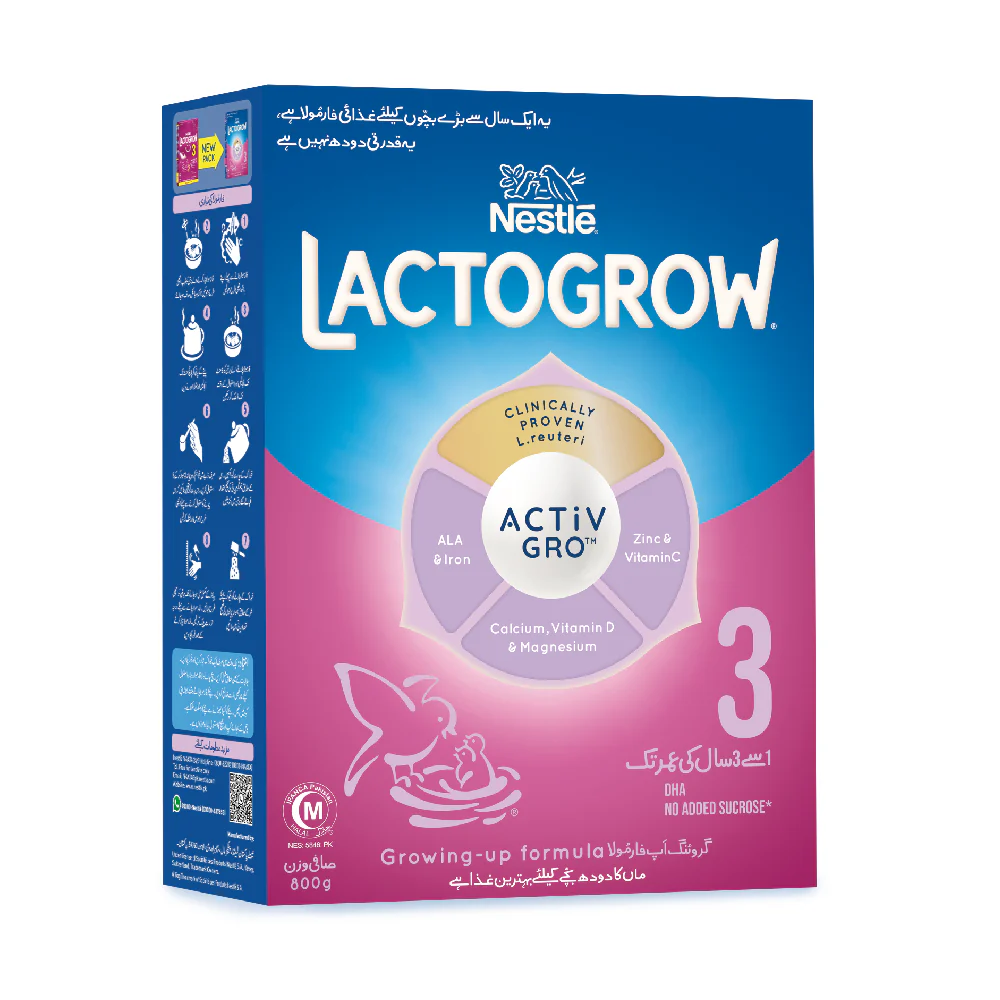NewProject-2025-06-11T113619.844 NESTLE LACTOGROW 3 MILK POWDER GENTLE GROW 800 GM - Image 1