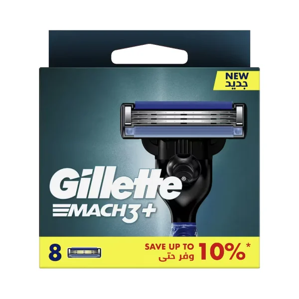 GILLETTE MACH 3 BLADES 8 CARTRIDGES