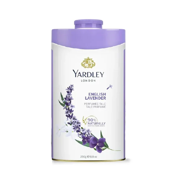 YARDLEY TALCUM POWDER ENGLISH LAVENDER 250 GM
