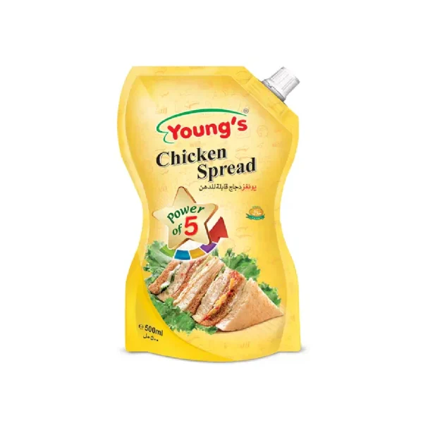 YOUNGS CHICKEN SPREAD POUCH 500 ML