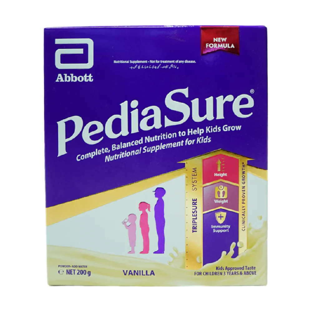 NewProject_16_e2a18471-e5c6-44df-a6df-3152546ce76f PEDIASURE VANILLA FOR CHILDREN 2-10 YEAR 200 GM - Image 1