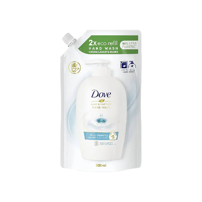 NewProject_1_da4122af-e970-4ef0-a6c2-06eaecb6bed7 DOVE HAND WASH CARE & PROTECT 500 ML - Image 1