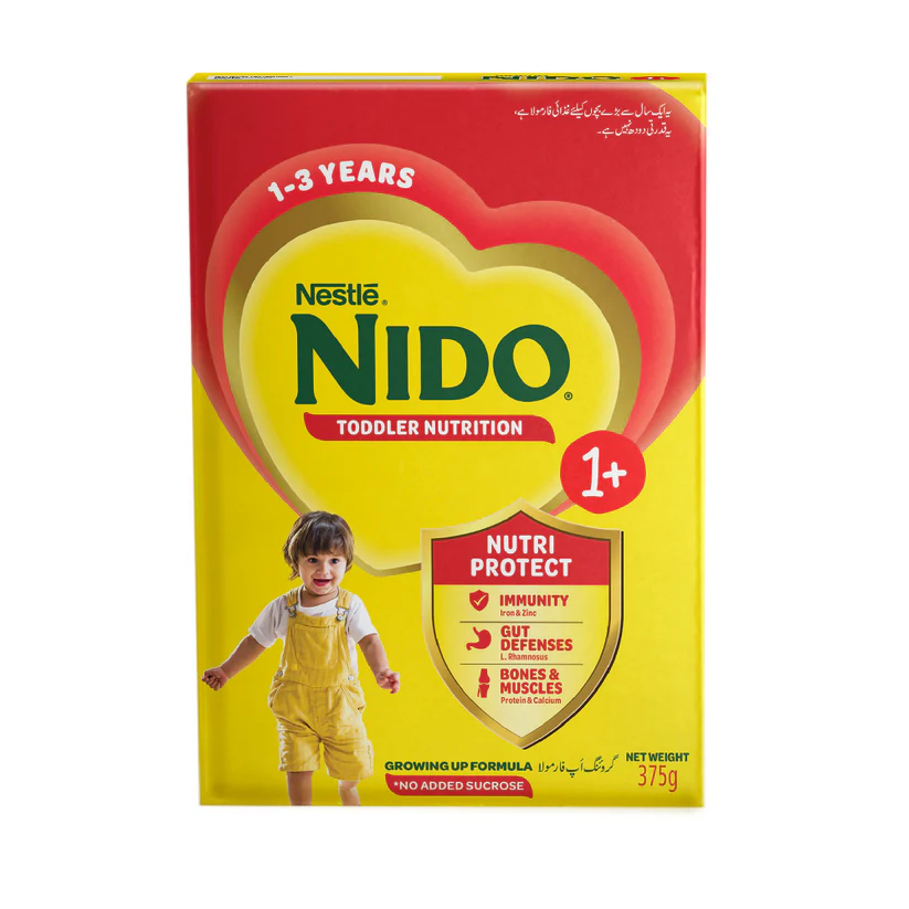 NewProject_25c542fa-2dab-4df0-9eed-d40ef9bc65e0 NESTLE NIDO MILK POWDER GROWING UP FORMULA 1PLUS 375 GM - Image 1