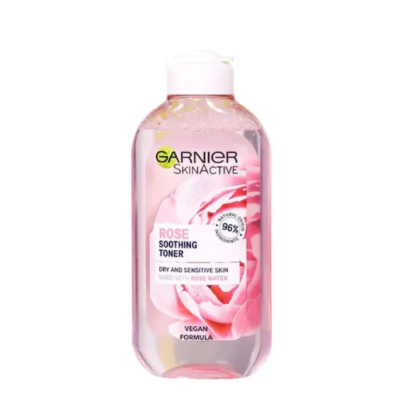GARNIER SOOTHING BOTANICAL TONER ROSE WATER 200 ML