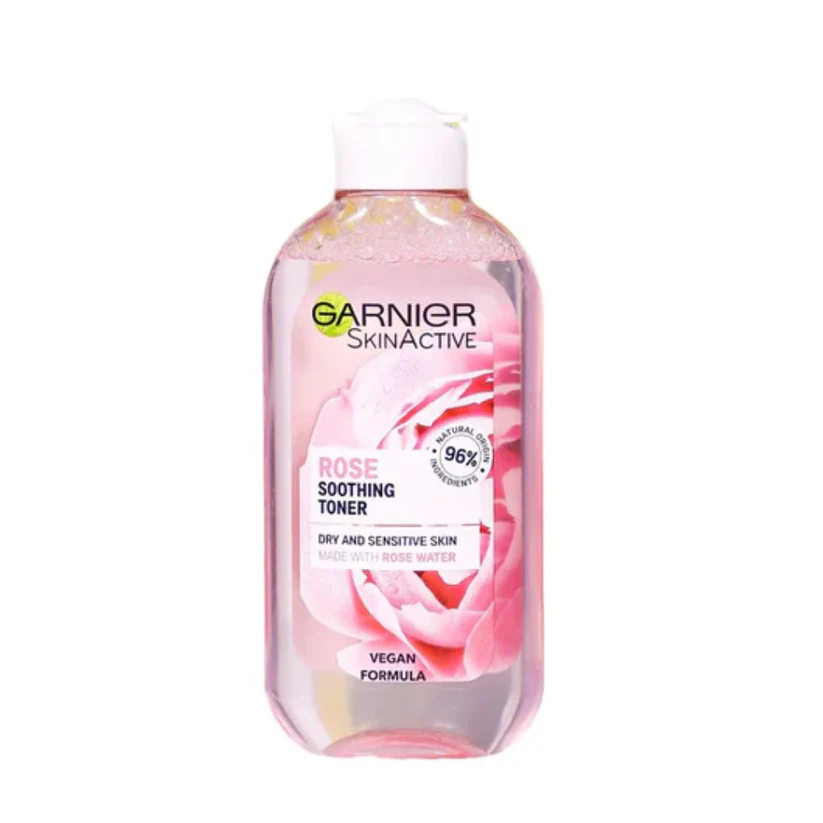 NewProject_27_6217d7dc-557f-4ed2-b17f-9f17db2597cb GARNIER SOOTHING BOTANICAL TONER ROSE WATER 200 ML - Image 1