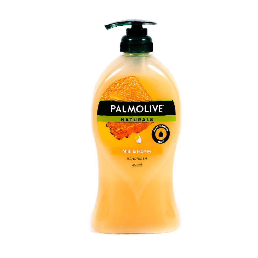 NewProject_2_3bc47a3a-b3c0-4568-9964-d9351d1eecf7 PALMOLIVE HAND WASH MILK AND HONEY BOTTLE 450ML - Image 1
