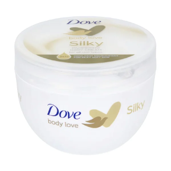 DOVE BODY CREAM SILKY NOURISHING 300 ML
